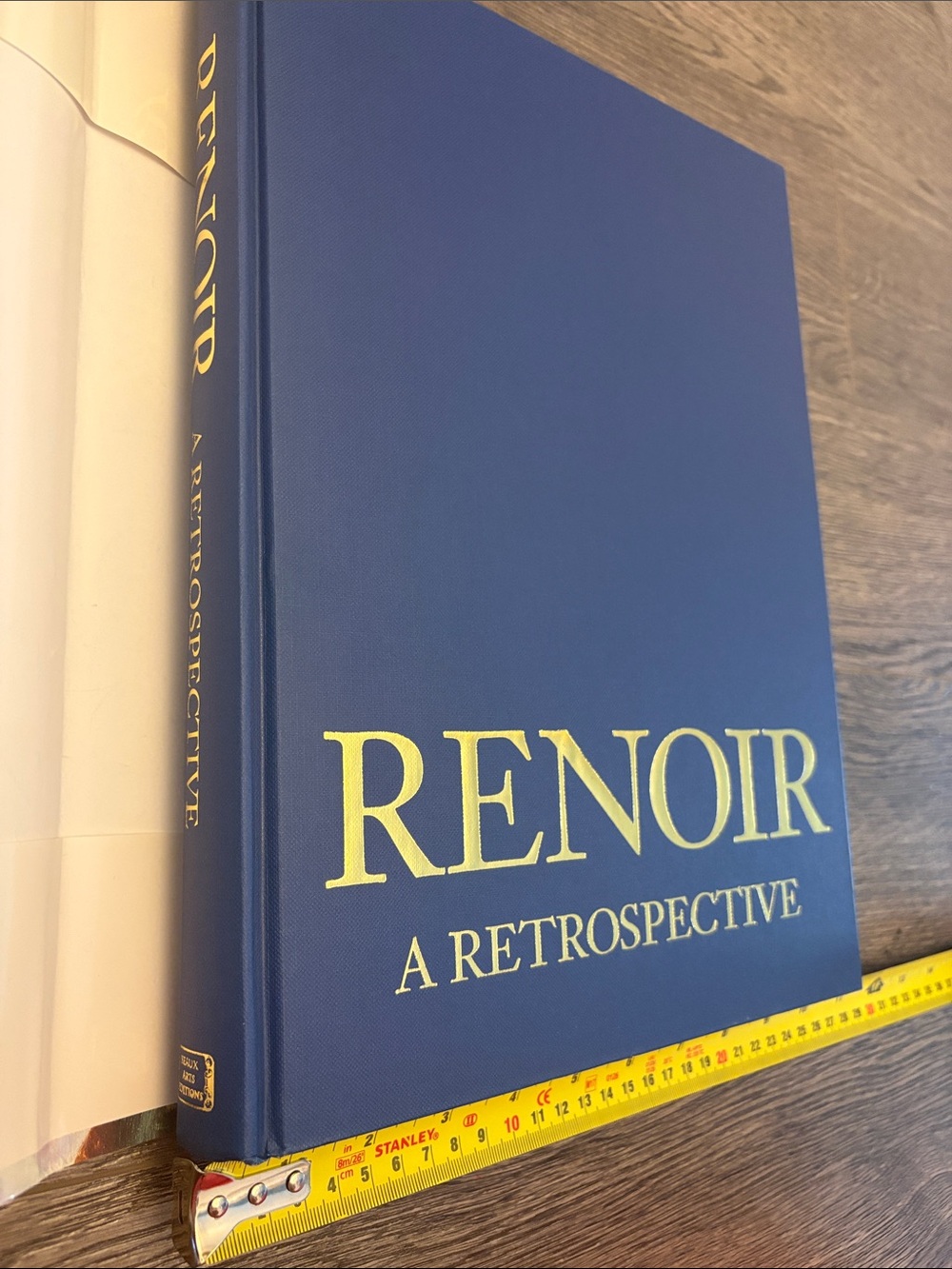 Renoir A Retrospective hardcover art coffee table book